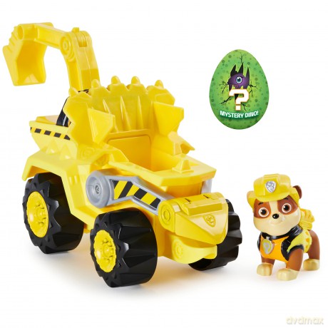 Paw Patrol - Dino Deluxe Themed Vehicles - Rubble