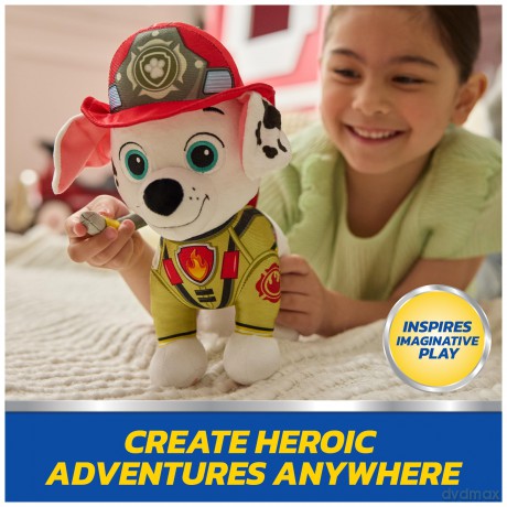 Paw Patrol - Fire Rescue Deluxe Plush 30 cm - Marshall (6073667)