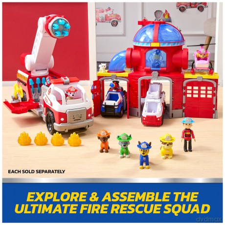 Paw Patrol - Fire Rescue Deluxe Plush 30 cm - Marshall (6073667)