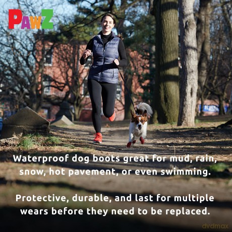 PawZ - Rubber Dog Boots - camouflage - S - 12 pcs