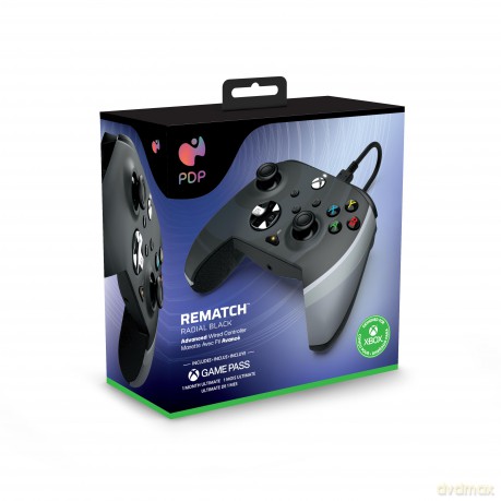 PDP Rematch Wired Controller - Radial Black