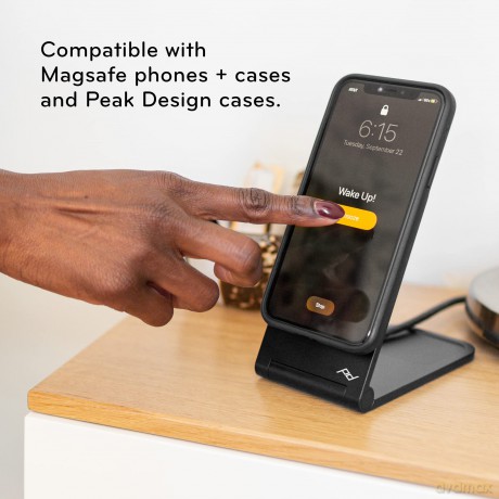 Peak Design - Mobile Wireless Charging Stand - Black