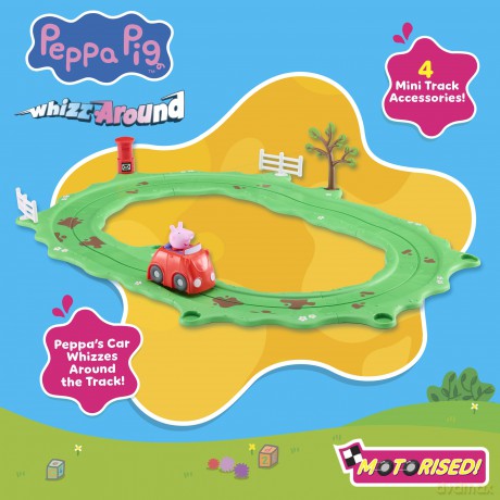 Peppa Pig - Whizz Around Peppa Red Car (8343)