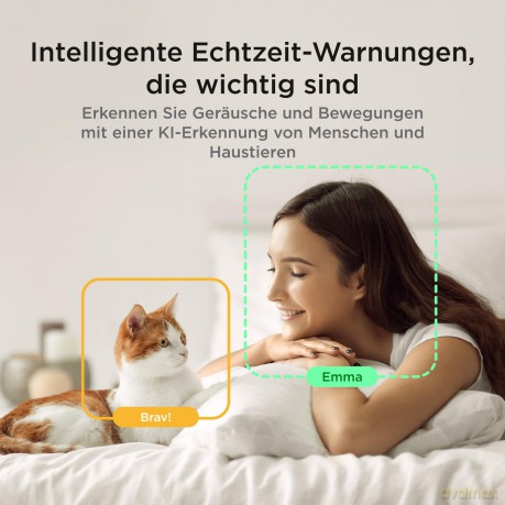 Petcube - PETCUBE PLAY 2 Smart HD pet camera with laser toy, 160Â° camera view - (854592007233)