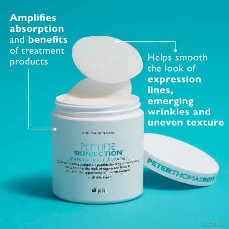 Peter Thomas Roth - Peptide Skinjection Exfoliating Peel Pads - 60 pcs