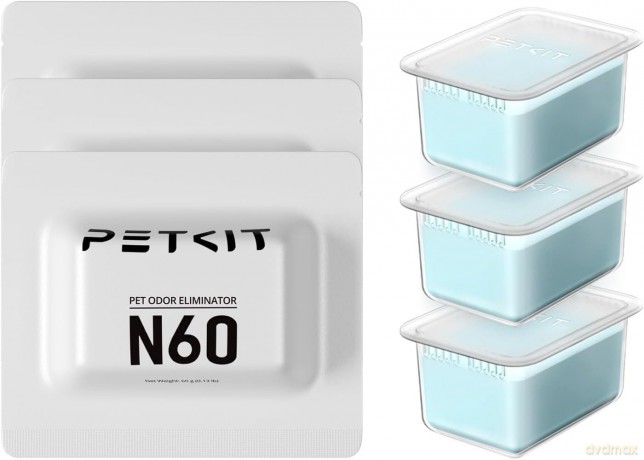 Eliminator zapachów N60 do kuwety Petkit Purobot Ultra 3 Szt