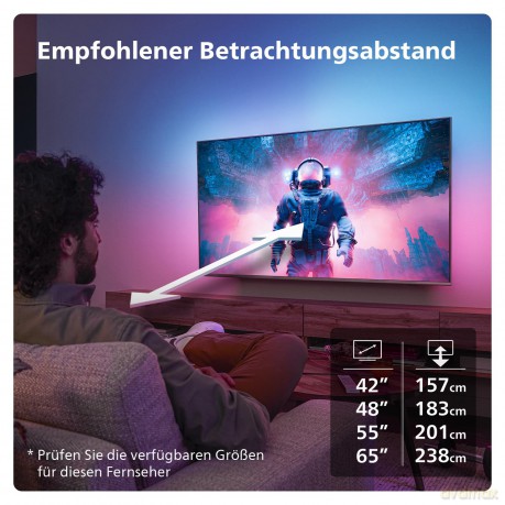 Philips - 48 OLED 4K TV 48OLED809/12 Ambilight