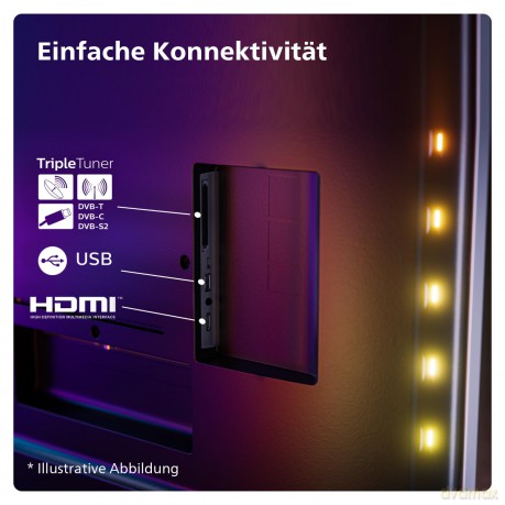 Philips - 48 OLED 4K TV 48OLED809/12 Ambilight