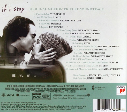 If I Stay soundtrack (Zostań jeśli kochasz) [CD]