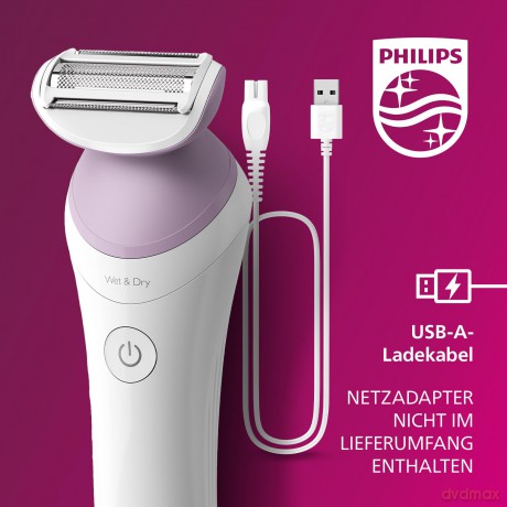 Philips - Ladyshaver Series 6000 Purple (BRL136/00)