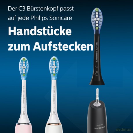 Philips - Sonicare C3 Premium Toothbrush Replacement Heads 2 Pack