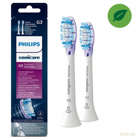 Philips - Sonicare G3 Premium Replacement Heads 2 PCS (HX9052/17)