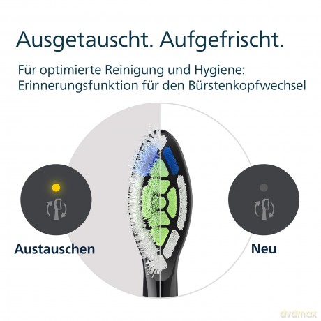 Philips - Sonicare Optimal White - Black - 4 pcs