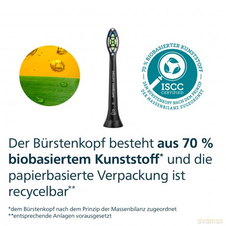 Philips - Sonicare Optimal White - Black - 4 pcs