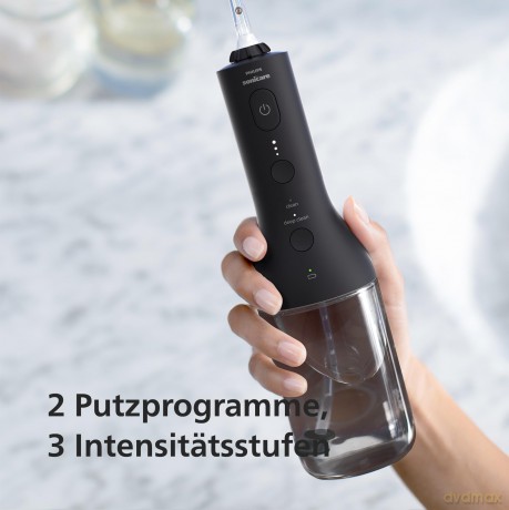 Philips - Sonicare Power Flosser 3000 - Black