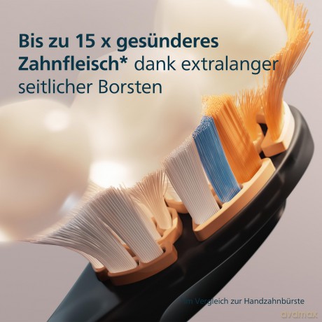 Philips - Sonicare Premium All-in-One - Black - 2 pcs