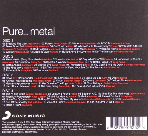 Pure... Metal [4CD]