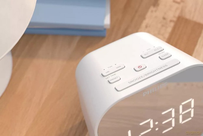 Philips Audio - Clock Radio - USB Phone Charger