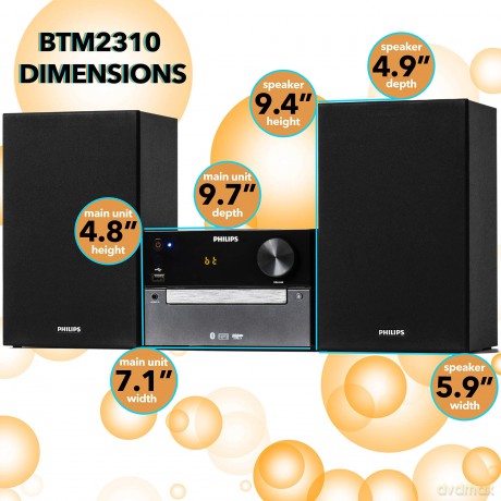 Philips Audio - Micro Home System DAB
