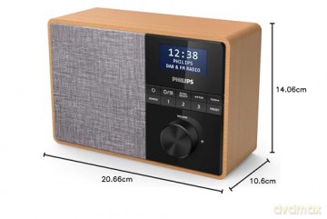 Philips Audio - Portable Radio - TAR5505 - DAB+