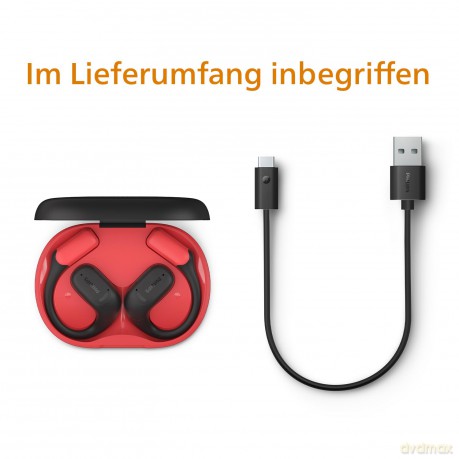 Philips Audio - TAA6709BK/00 Wireless Sports Headphones - Superior Sound for Active Lifestyles
