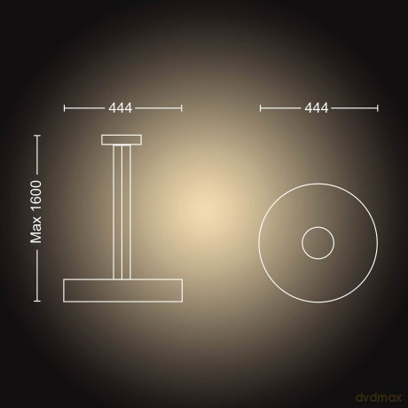 Philips Hue - Fair Hue pendant - White Ambiance