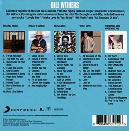 Bill Withers: Original Album Classics (Slipcase) [5CD]