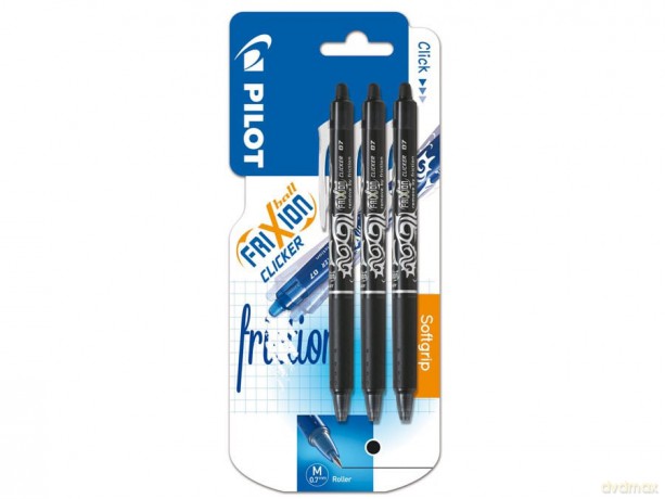 Pilot - FriXion Clicker 0.7 - (Pack of 3)