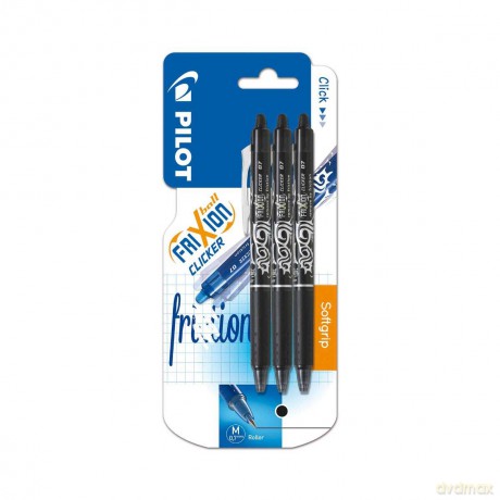 Pilot - FriXion Clicker 0.7 - (Pack of 3)