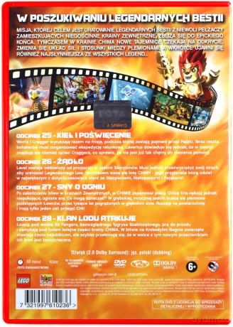 LEGO Chima: część 7 (odcinki 25-28) [DVD]
