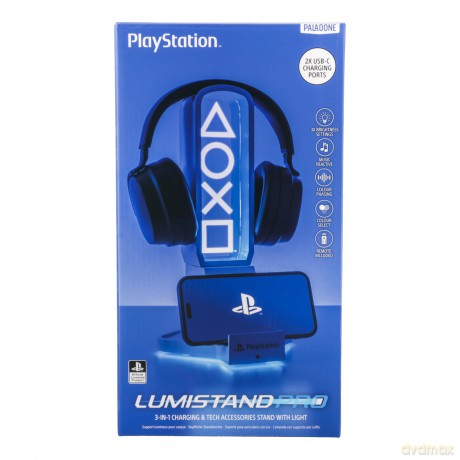 Stojak Na Słuchawki Z Podświetleniem Rgb + Pilot Sterowania Playstation [Gadżet]
