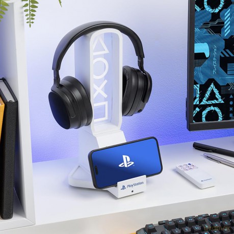 Stojak Na Słuchawki Z Podświetleniem Rgb + Pilot Sterowania Playstation [Gadżet]