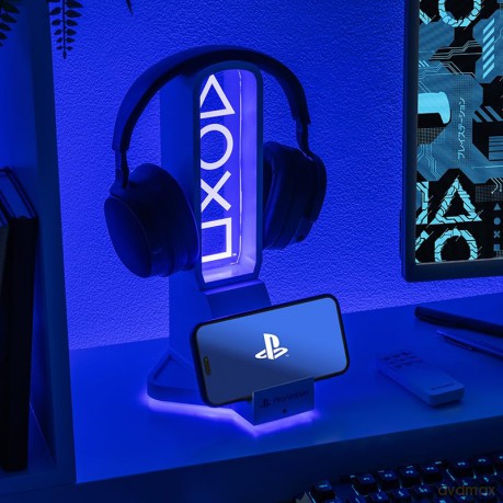 Stojak Na Słuchawki Z Podświetleniem Rgb + Pilot Sterowania Playstation [Gadżet]