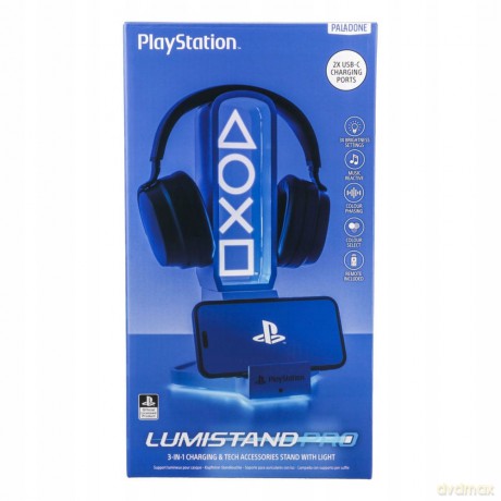 Stojak Na Słuchawki Z Podświetleniem Rgb + Pilot Sterowania Playstation [Gadżet]