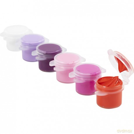 Plus Color Craft Paint - purple/pink harmony - 6x5 ml (39772)