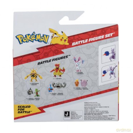 Pokemon - Battle Figure Set 2 PK - Mewtwo and Mew (PKW2941) [FIGURKA]