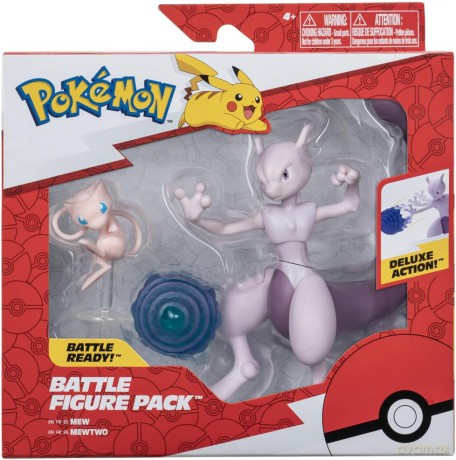 Pokemon - Battle Figure Set 2 PK - Mewtwo and Mew (PKW2941) [FIGURKA]