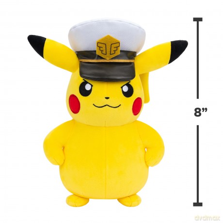 Pokemon - Captain Pikachu Plush 20 cm (PKW4295)