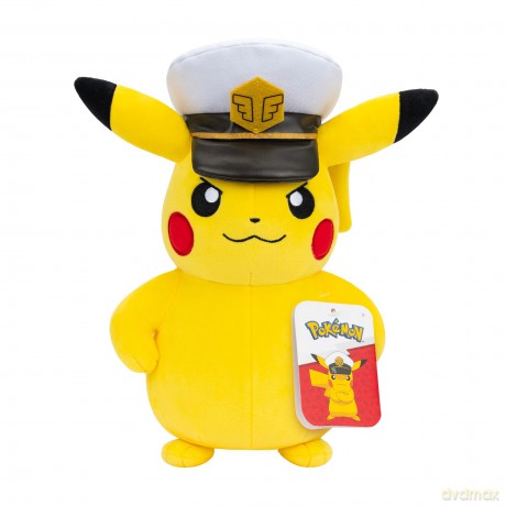 Pokemon - Captain Pikachu Plush 20 cm (PKW4295)