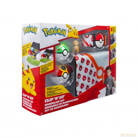 Pokemon - Clip N Go Bandolier Set Growlithe (PKW4172) [FIGURKA]