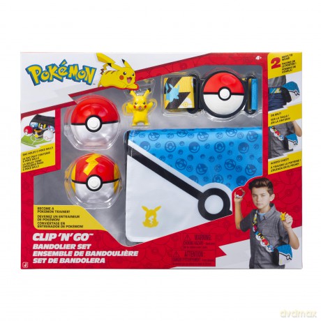 Pokemon - Clip N Go Bandolier Set Pikachu (PKW4171) [FIGURKA]