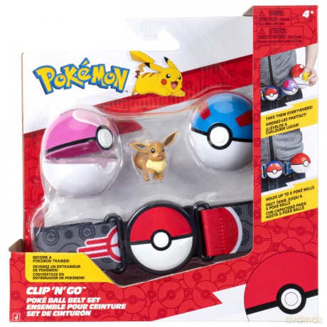 Pokemon - Clip N Go Belt Set Eevee (PKW4167) [FIGURKA]
