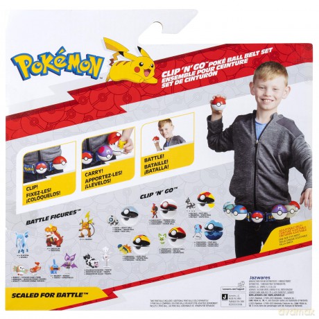 Pokemon - Clip N Go Belt Set Eevee (PKW4167) [FIGURKA]