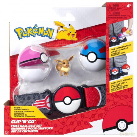 Pokemon - Clip N Go Belt Set Eevee (PKW4167) [FIGURKA]