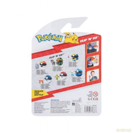 Pokemon - Clip N Go Fuecoco with Great Ball (PKW4156) [FIGURKA]