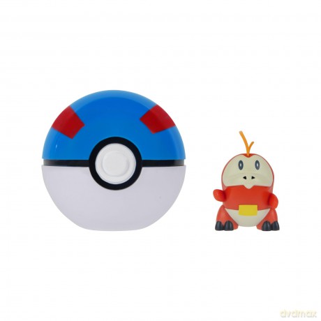 Pokemon - Clip N Go Fuecoco with Great Ball (PKW4156) [FIGURKA]