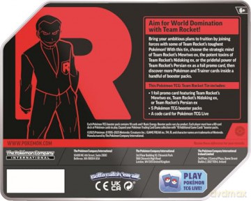 Pokemon - Team Rocket Collector's Tin Box (POK10135)