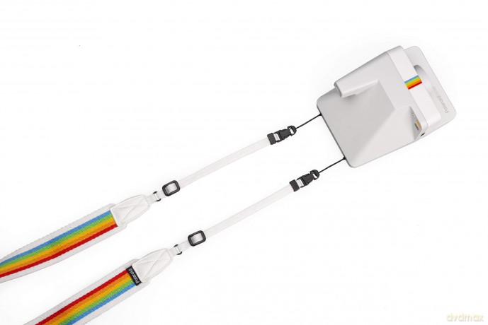 Polaroid - Camera Strap Flat For Polaroid Cameras - Rainbow White