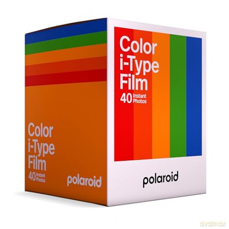 Polaroid - Color i-Type FIlm 5-Pack - 40 Color Photos