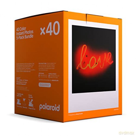 Polaroid - Color i-Type FIlm 5-Pack - 40 Color Photos
